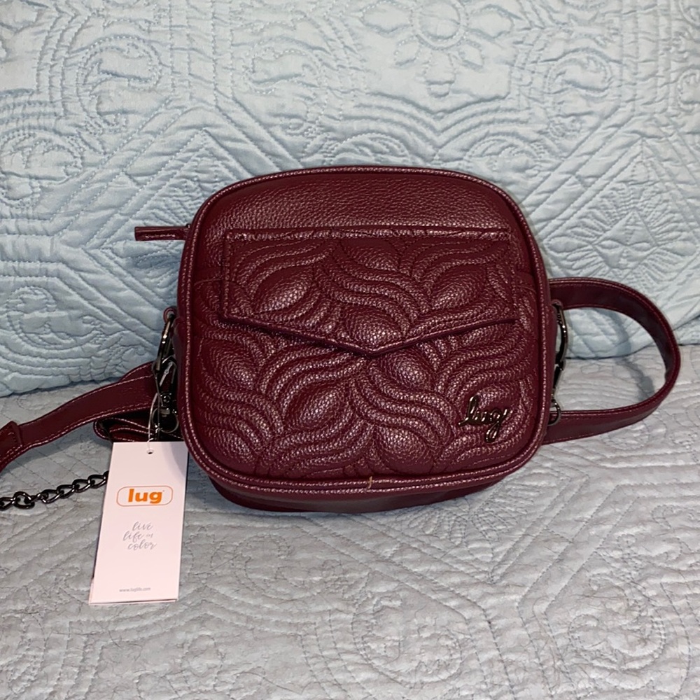 Lug Swing VL Crossbody NWT Wine